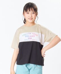 algy | グラデロゴ切り替えT(Tシャツ/カットソー)