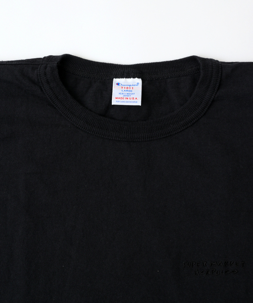 Champion(チャンピオン)の「【CHAMPION/チャンピオン】T1011 SUPER MARKET/スーパーマーケット(Tシャツ/カットソー・メンズ・ホワイト/ブラック/ネイビー/グレー・MEDIUM/LARGE/X-LARGE)」の8枚目の写真