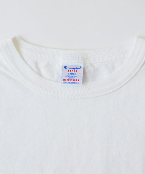 Champion(チャンピオン)の「【CHAMPION/チャンピオン】T1011 SUPER MARKET/スーパーマーケット(Tシャツ/カットソー・メンズ・ホワイト/ブラック/ネイビー/グレー・MEDIUM/LARGE/X-LARGE)」の13枚目の写真