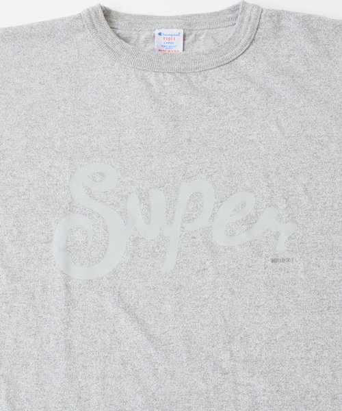 Champion(チャンピオン)の「【CHAMPION/チャンピオン】T1011 SUPER MARKET/スーパーマーケット(Tシャツ/カットソー・メンズ・ホワイト/ブラック/ネイビー/グレー・MEDIUM/LARGE/X-LARGE)」の16枚目の写真
