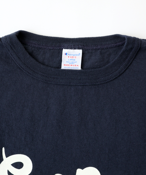 Champion(チャンピオン)の「【CHAMPION/チャンピオン】T1011 SUPER MARKET/スーパーマーケット(Tシャツ/カットソー・メンズ・ホワイト/ブラック/ネイビー/グレー・MEDIUM/LARGE/X-LARGE)」の21枚目の写真