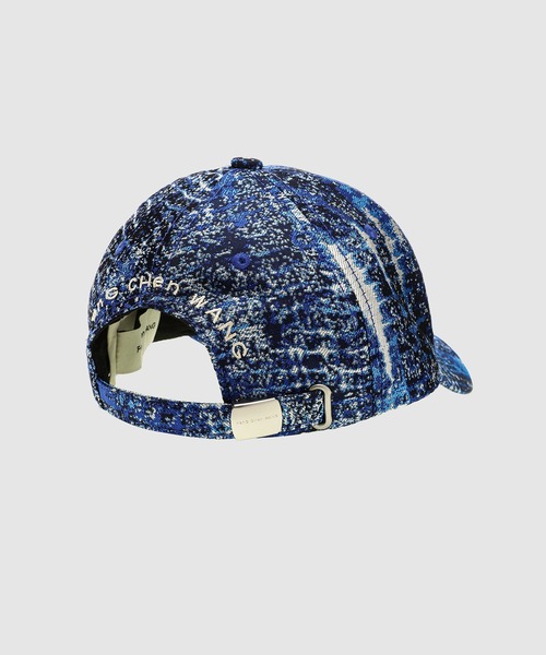 Feng Chen Wang(フェン・チェン・ワン)の「JACQUARD CAP(キャップ・メンズ・ブルー・ONE SIZE)」の2枚目の写真