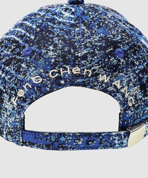 Feng Chen Wang(フェン・チェン・ワン)の「JACQUARD CAP(キャップ・メンズ・ブルー・ONE SIZE)」の5枚目の写真