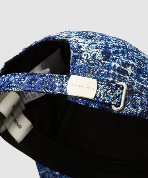 Feng Chen Wang(フェン・チェン・ワン)の「JACQUARD CAP(キャップ・メンズ・ブルー・ONE SIZE)」の4枚目の写真