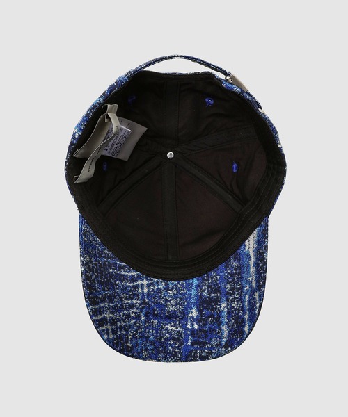 Feng Chen Wang(フェン・チェン・ワン)の「JACQUARD CAP(キャップ・メンズ・ブルー・ONE SIZE)」の3枚目の写真