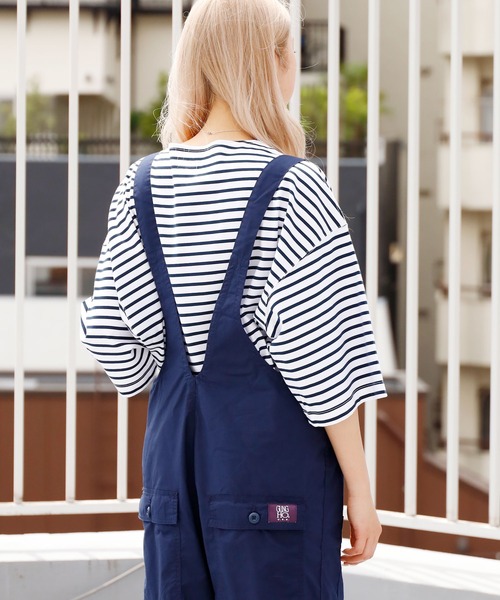 GUNG HO(ガンホー)の「GUNG HO/ガンホー SIMPLE OVERALL オーバーオール(サロペット/オーバーオール・メンズ・チャコールグレー/カーキ/オリーブ/ネイビー・ONE SIZE)」の13枚目の写真