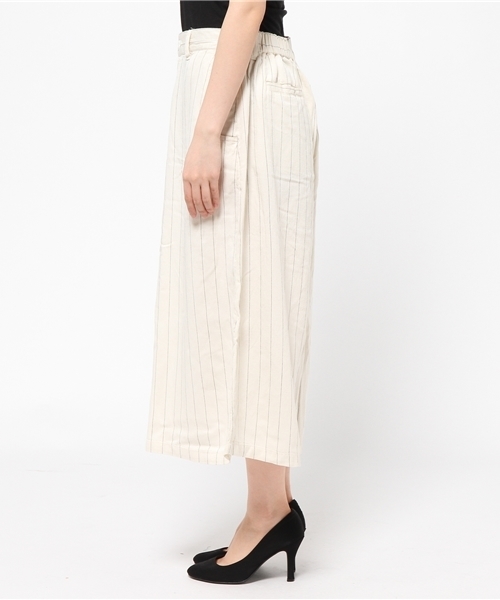 WEGO(ウィゴー)の「WEGO/麻レーヨンガウチョパンツ(その他パンツ・レディース・ホワイト/ホワイト系その他・FREE)」の6枚目の写真