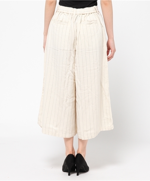 WEGO(ウィゴー)の「WEGO/麻レーヨンガウチョパンツ(その他パンツ・レディース・ホワイト/ホワイト系その他・FREE)」の9枚目の写真