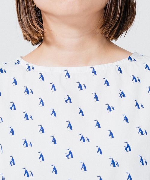 quadro（クオドロ）の「50ブロードanimal柄クルーネックブラウス（シャツ/ブラウス・レディース・その他3/その他2/その他1・FREE）」の12枚目の写真