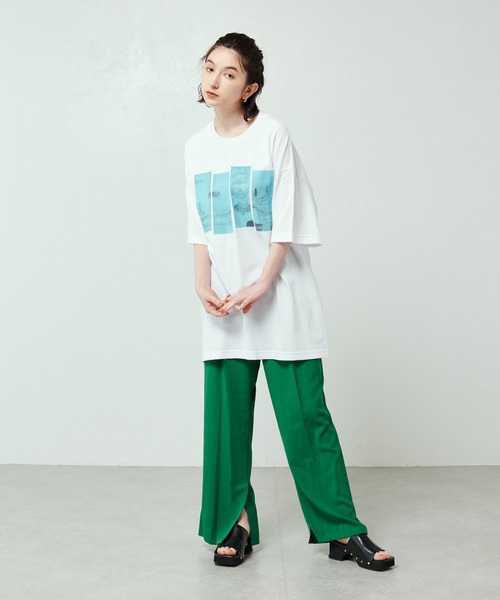 Lui's（ルイス）の「ラップワイドパンツ（その他パンツ・レディース・ブルー/グリーン/ブラック・FREE）」の18枚目の写真