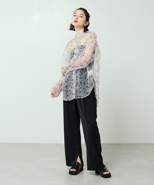 Lui's（ルイス）の「ラップワイドパンツ（その他パンツ・レディース・ブルー/グリーン/ブラック・FREE）」の10枚目の写真