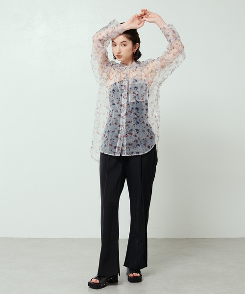 Lui's（ルイス）の「ラップワイドパンツ（その他パンツ・レディース・ブルー/グリーン/ブラック・FREE）」の21枚目の写真