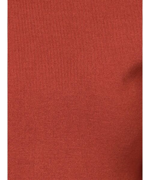 LAGUNAMOON(ラグナムーン)の「ラッフルスリーブニットプルオーバー(ニット/セーター・レディース・アイボリー/ブラック/ダークオレンジ・FREE)」の7枚目の写真