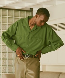 soerte | Taslan open collar shirt / タスランオープンカラーシャツ(シャツ/ブラウス)