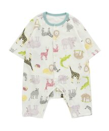 Ampersand | アニマル柄肌着付きカバーオール(肌着)