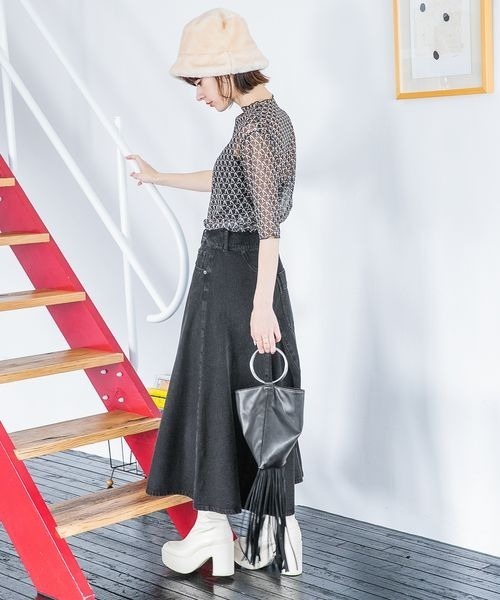 JEANASIS（ジーナシス）の「モノグラムシアープルオーバーSS/352701（T