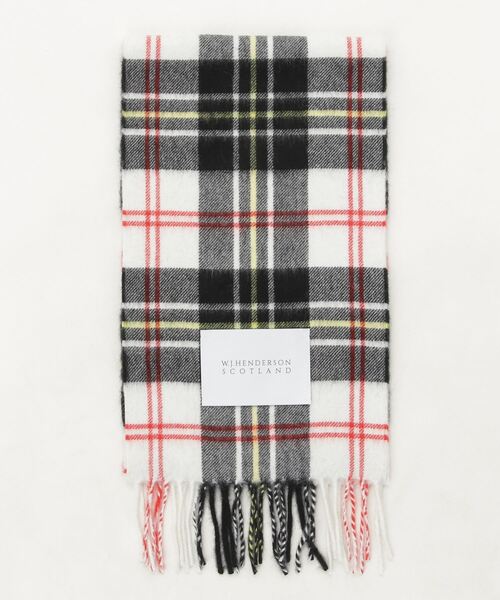 W.J HENDERSON ウーブンスカーフ WOVEN SCARF #WJHA-02