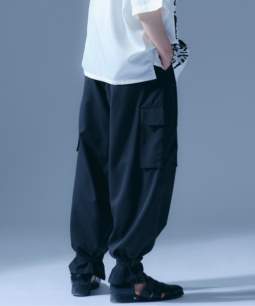 Ellno Loset（エルノロゼット）の「2wayカーゴパンツ（カーゴパンツ・メンズ・ブルーグリーン/ブラック・SMALL/MEDIUM/LARGE）」の5枚目の写真