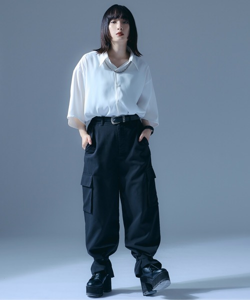 Ellno Loset（エルノロゼット）の「2wayカーゴパンツ（カーゴパンツ・メンズ・ブルーグリーン/ブラック・SMALL/MEDIUM/LARGE）」の13枚目の写真