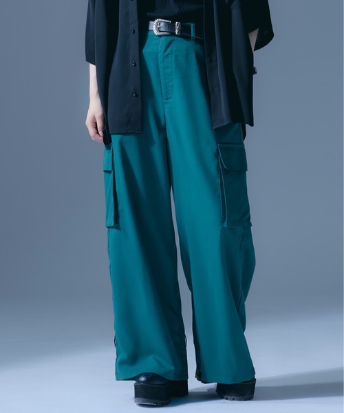 Ellno Loset（エルノロゼット）の「2wayカーゴパンツ（カーゴパンツ・メンズ・ブルーグリーン/ブラック・SMALL/MEDIUM/LARGE）」の17枚目の写真