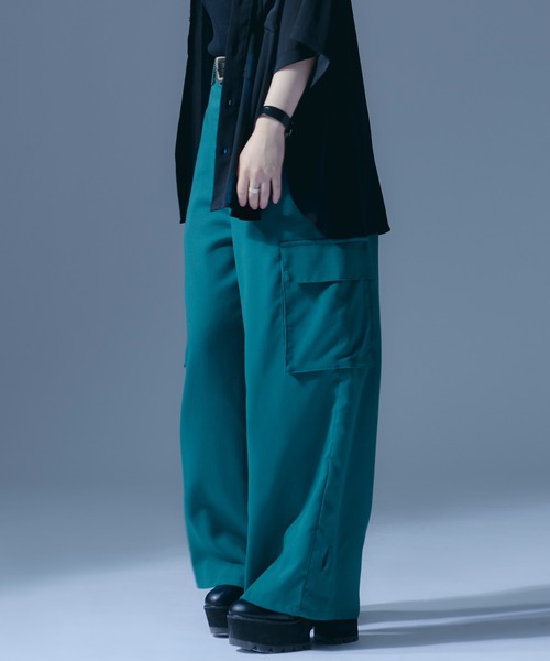 Ellno Loset（エルノロゼット）の「2wayカーゴパンツ（カーゴパンツ・メンズ・ブルーグリーン/ブラック・SMALL/MEDIUM/LARGE）」の18枚目の写真