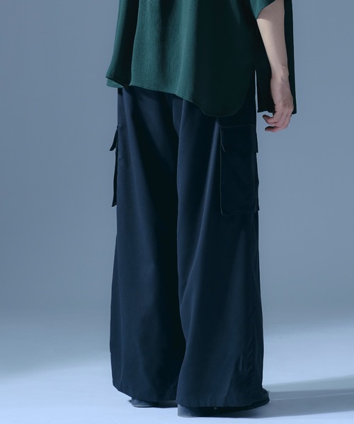 Ellno Loset（エルノロゼット）の「2wayカーゴパンツ（カーゴパンツ・メンズ・ブルーグリーン/ブラック・SMALL/MEDIUM/LARGE）」の15枚目の写真