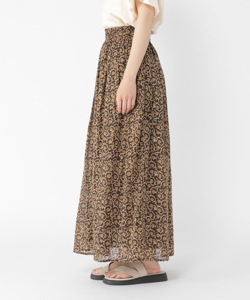 studio CLIP（スタディオクリップ）の「【WEB限定】インドプリントスカート（スカート・レディース・ブラック/レッド/ピンク・PF/FREE）」の11枚目の写真