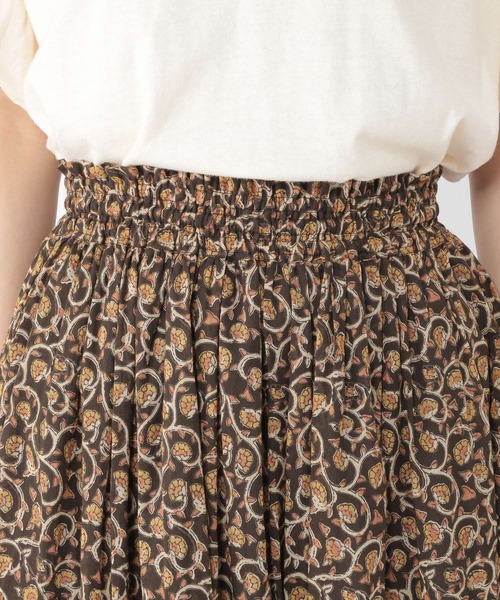 studio CLIP（スタディオクリップ）の「【WEB限定】インドプリントスカート（スカート・レディース・ブラック/レッド/ピンク・PF/FREE）」の13枚目の写真