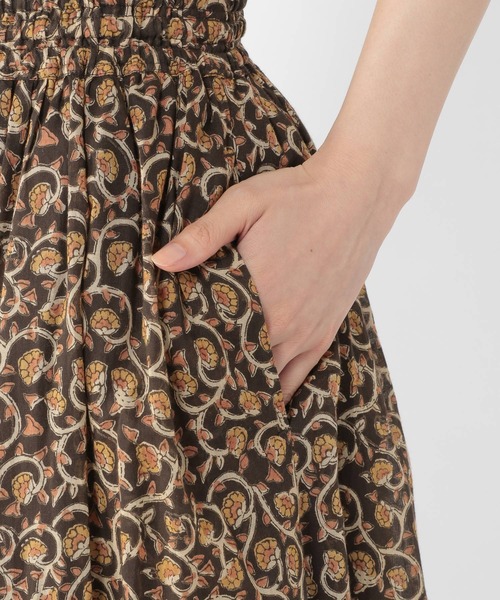 studio CLIP（スタディオクリップ）の「【WEB限定】インドプリントスカート（スカート・レディース・ブラック/レッド/ピンク・PF/FREE）」の14枚目の写真