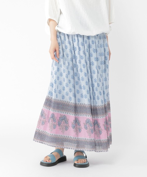 studio CLIP（スタディオクリップ）の「【WEB限定】インドプリントスカート（スカート・レディース・ブラック/レッド/ピンク・PF/FREE）」の22枚目の写真