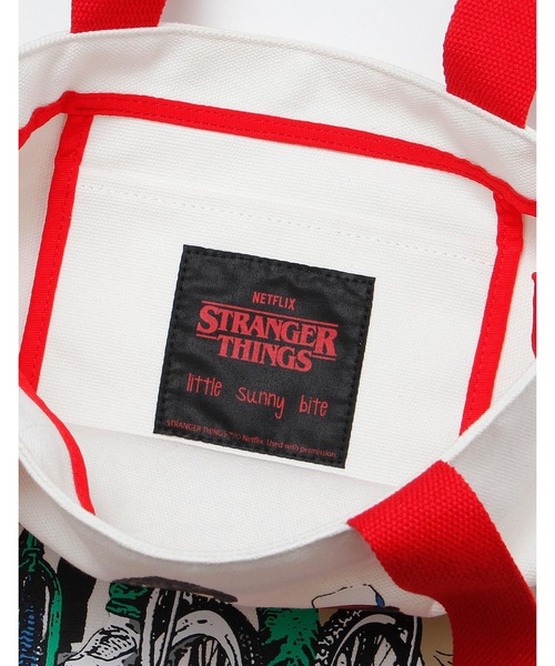 STRANGER THINGS × little sunny bite Tote bag 【公式通販】
