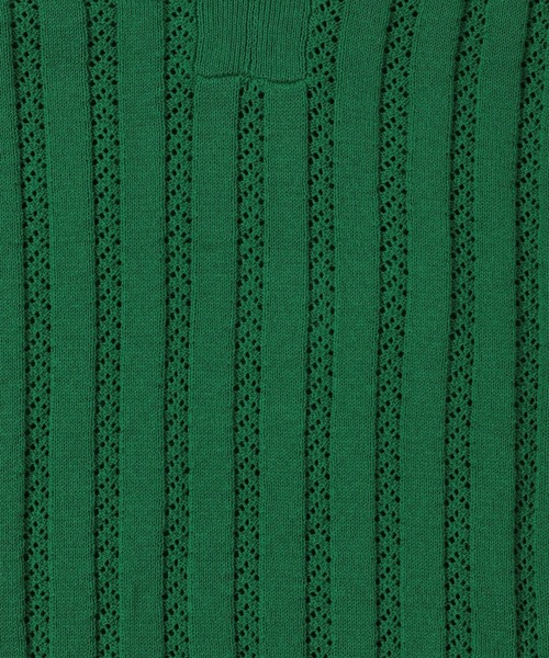 LEPSIM（レプシィム）の「【FOR I SERIES】スカシガラVネックプルオーバー　123131（Tシャツ/カットソー・レディース・ネイビー/グリーン/アイボリー・SMALL）」の21枚目の写真