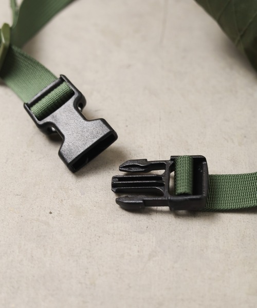 MAKAVELIC（マキャベリック）の「『MAKAVELIC』RICO SEPARATE WAIST POUCH BAG（ボディバッグ/ウエストポーチ・レディース・ブラック/グリーン・FREE）」の7枚目の写真