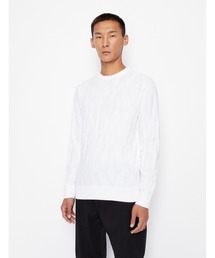 ARMANI EXCHANGE | 【A|X アルマーニ エクスチェンジ】AXロゴ　ニットプルオーバー(ニット/セーター)