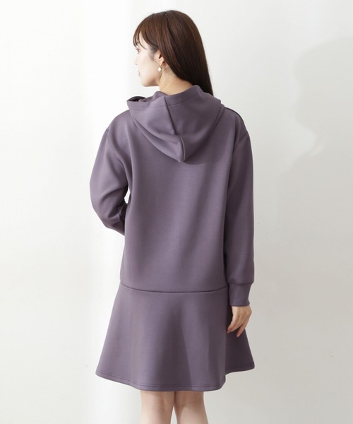 PROPORTION BODY DRESSING（プロポーションボディドレッシング）の「マーメイドカットワンピース / 1212240904（ワンピース・レディース・ダークグレー/ベージュ/ピンク・FREE）」の4枚目の写真