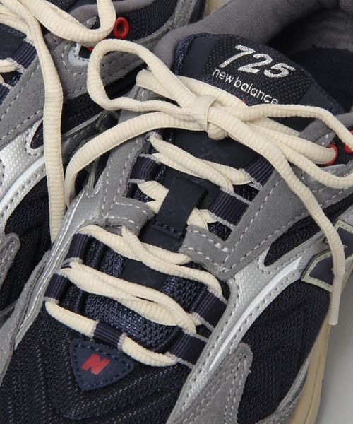 JEANASIS（ジーナシス）の「【New Balance】ML725/165923（スニーカー・レディース・ホワイト/ネイビー・MEDIUM/LARGE）」の8枚目の写真