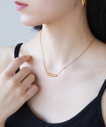 IAMUSE | 【IAMUSE】金属アレルギー対応 ドロップモチーフネックレス S0744(ネックレス)