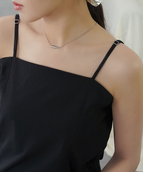 IAMUSE（アイアミューズ）の「【IAMUSE】金属アレルギー対応 ドロップモチーフネックレス S0744（ネックレス・レディース・シルバー/ゴールド・FREE）」の21枚目の写真