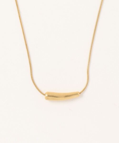 IAMUSE（アイアミューズ）の「【IAMUSE】金属アレルギー対応 ドロップモチーフネックレス S0744（ネックレス・レディース・シルバー/ゴールド・FREE）」の16枚目の写真