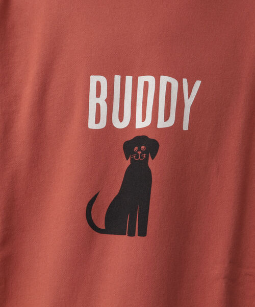 BARNS OUTFITTERS（バーンズアウトフィッターズ）の「【Barns outfitters/バーンズアウトフィッターズ】別注MAX SW CREW “BUDDY” スウェット（スウェット・メンズ・ブラック/グレー/レッド・M/L/XL）」の10枚目の写真