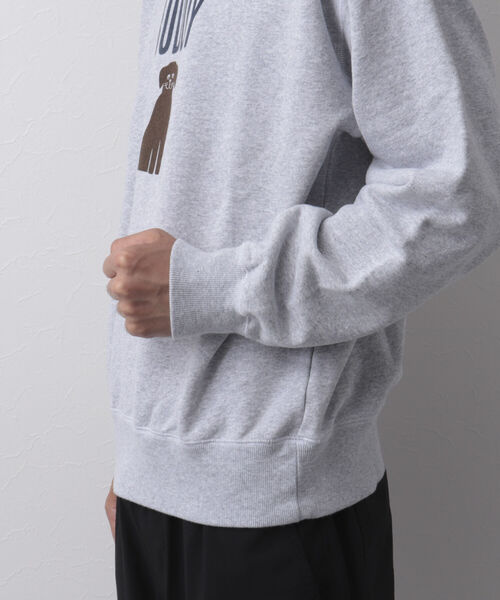 BARNS OUTFITTERS（バーンズアウトフィッターズ）の「【Barns outfitters/バーンズアウトフィッターズ】別注MAX SW CREW “BUDDY” スウェット（スウェット・メンズ・ブラック/グレー/レッド・M/L/XL）」の21枚目の写真