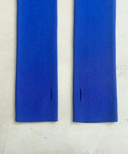 VACANCY（ヴァカンシー）の「アームウォーマー付きハーフスリーブニット（Tシャツ/カットソー・レディース・ホワイト/ブラック/ブルー・FREE）」の11枚目の写真