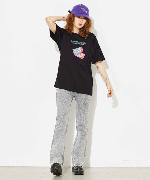 X-girl - X-girl × YUGO. CHOCOLATE S/S TEE X-girl（エックスガール）の「X-girl × YUGO. CHOCOLATE S/S TEE