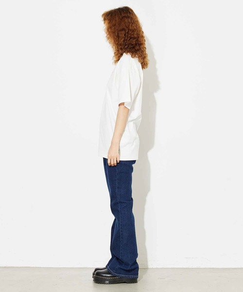 X-girl（エックスガール）の「X-girl × YUGO. CHOCOLATE S/S TEE（Tシャツ/カットソー・レディース・ホワイト/ブラック・M/L）」の7枚目の写真