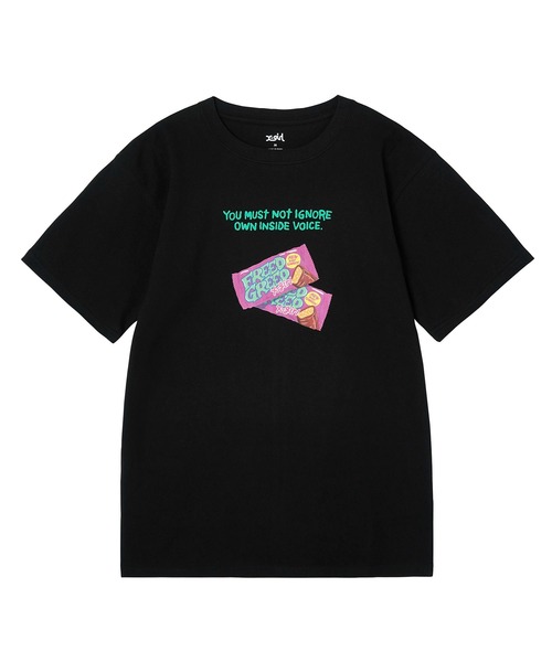 X-girl（エックスガール）の「X-girl × YUGO. CHOCOLATE S/S TEE（Tシャツ/カットソー・レディース・ホワイト/ブラック・M/L）」の18枚目の写真