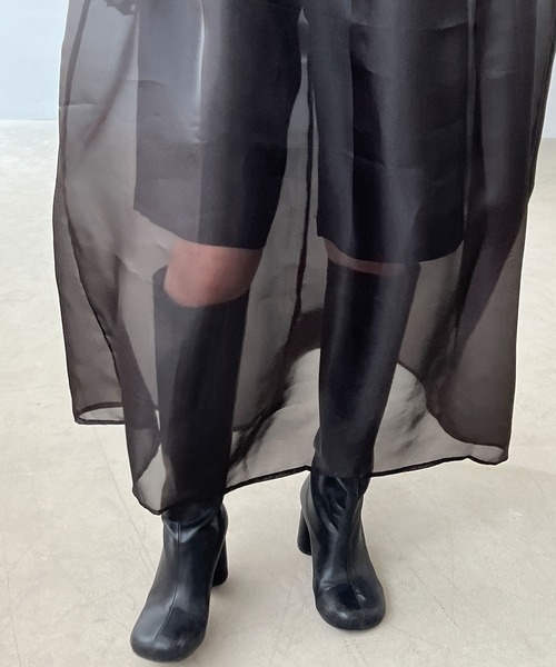 chuclla(チュクラ)の「サークルヒール ロングブーツ chs22a004(ブーツ・レディース・ブラック・38/40/39/37/36)」の15枚目の写真