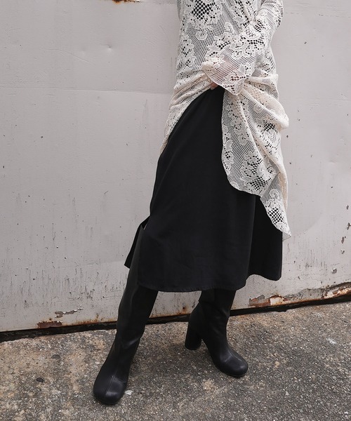 chuclla(チュクラ)の「サークルヒール ロングブーツ chs22a004(ブーツ・レディース・ブラック・38/40/39/37/36)」の18枚目の写真