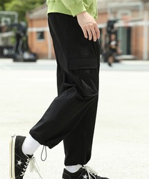 GENXDER（ノンジェンダー）の「【genxder】ユニセックスコットンカーゴパンツ（カーゴパンツ）」