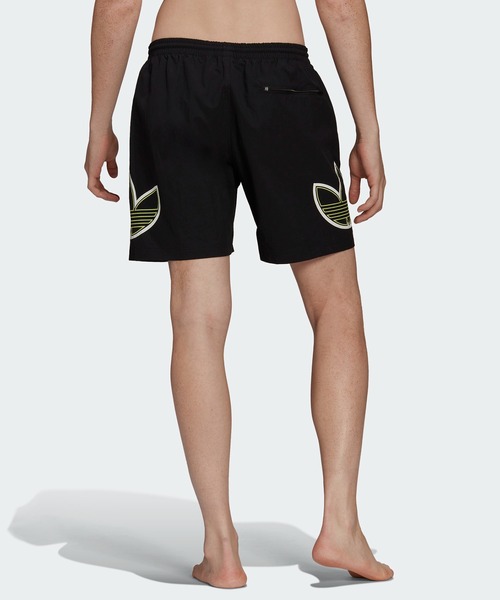 adidas(アディダス)の「アディダス SPRT スイムショーツ / ハーフパンツ / アディダスオリジナルス adidas Originals(水着・メンズ・ブラック・SMALL/MEDIUM/LARGE/X-LARGE/XX-LARGE/X-SMALL/XXX-LARGE)」の3枚目の写真