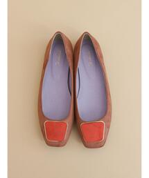 Te chichi | スクエアパーツフラットシューズ(パンプス)